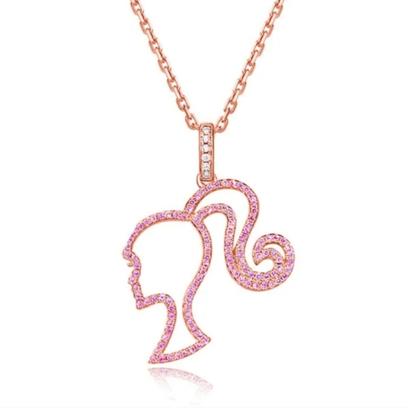 Barbie Rhinestone Necklace - Picture 11 of 13